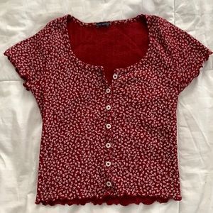 Brandy Melville Floral Shirt
